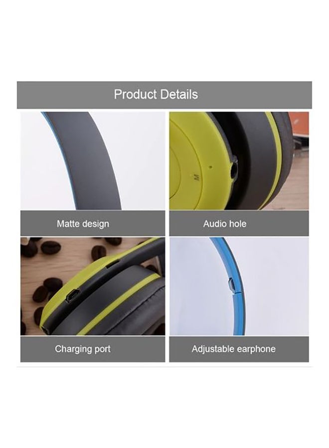 Bluetooth Over-Ear Headphones With Mic Black - Image 3