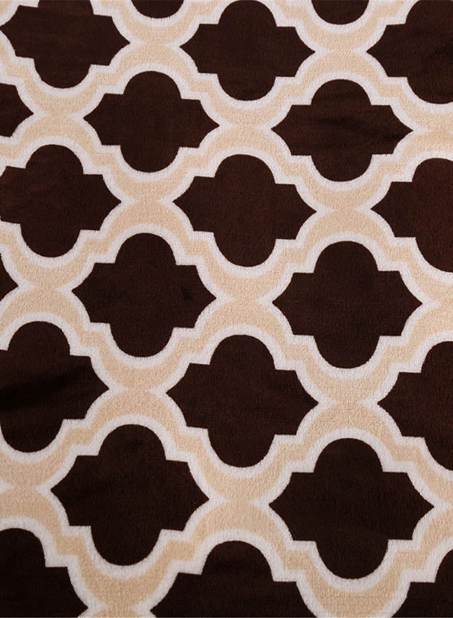 Modern Style Fluffy Blanket Polyester Multicolour 180x200cm - Image 3