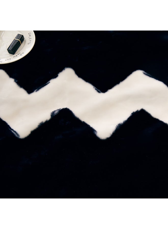 Double Layer Ultra Soft Blanket cotton White 200x230cm  - Image 3