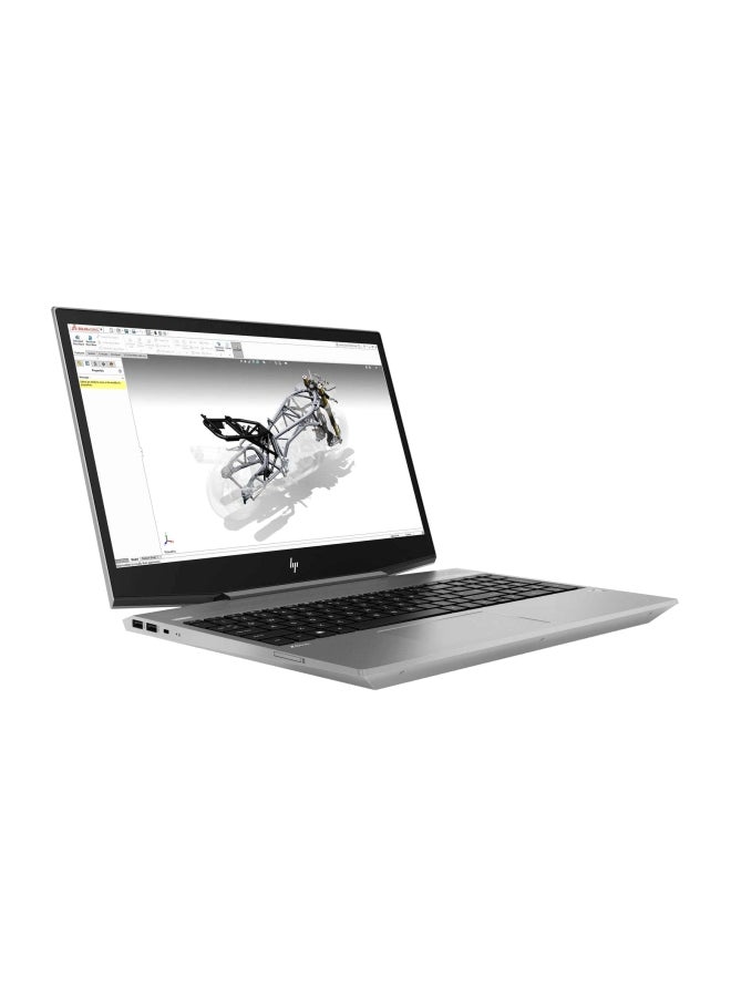 ZBook 15v G5 Laptop With 15.6-Inch Display, Core i7 Processor/8GB RAM/256GB SDD/4GB NVIDIA Quadro P600 Graphic Card Grey