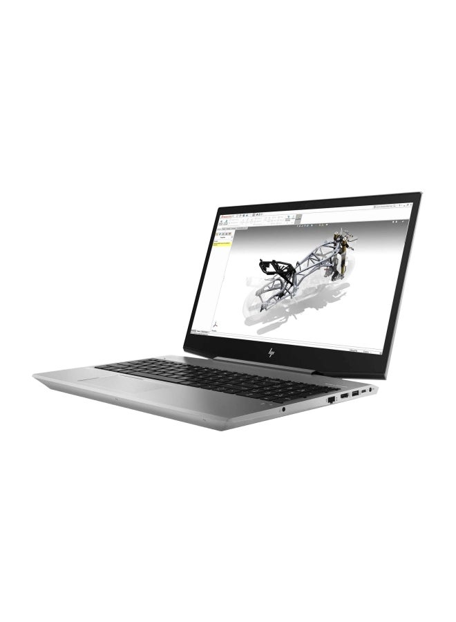 ZBook 15v G5 Laptop With 15.6-Inch Display, Core i7 Processor/8GB RAM/256GB SDD/4GB NVIDIA Quadro P600 Graphic Card Grey