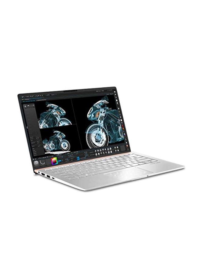 ASUS - ZenBook With 14-Inch Display Latop, Core i5-8265U Processor/8GB RAM/256GB SSD Drive/ Intel UHD Graphics 620 Silver - Image 1