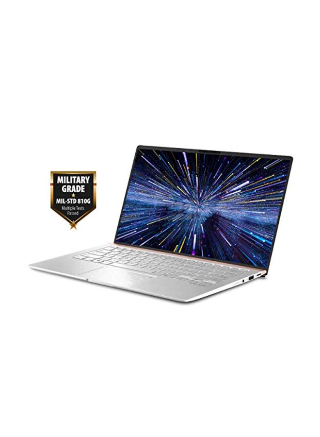 ASUS - ZenBook With 14-Inch Display Latop, Core i5-8265U Processor/8GB RAM/256GB SSD Drive/ Intel UHD Graphics 620 Silver - Image 1