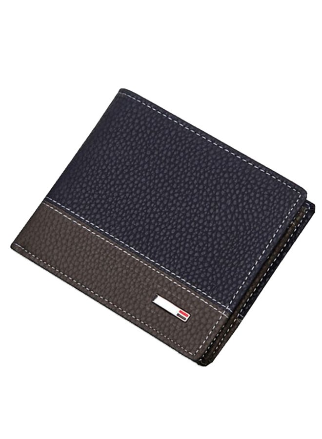 Double Folded Card Holder Fashion Wallet Black  - Image 2