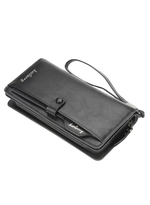 Ultrathin Portable Multilayer Wallet Black