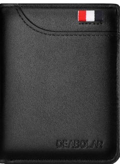 Deabolar Retro Style Fashionable Wallet Black  - Image 3