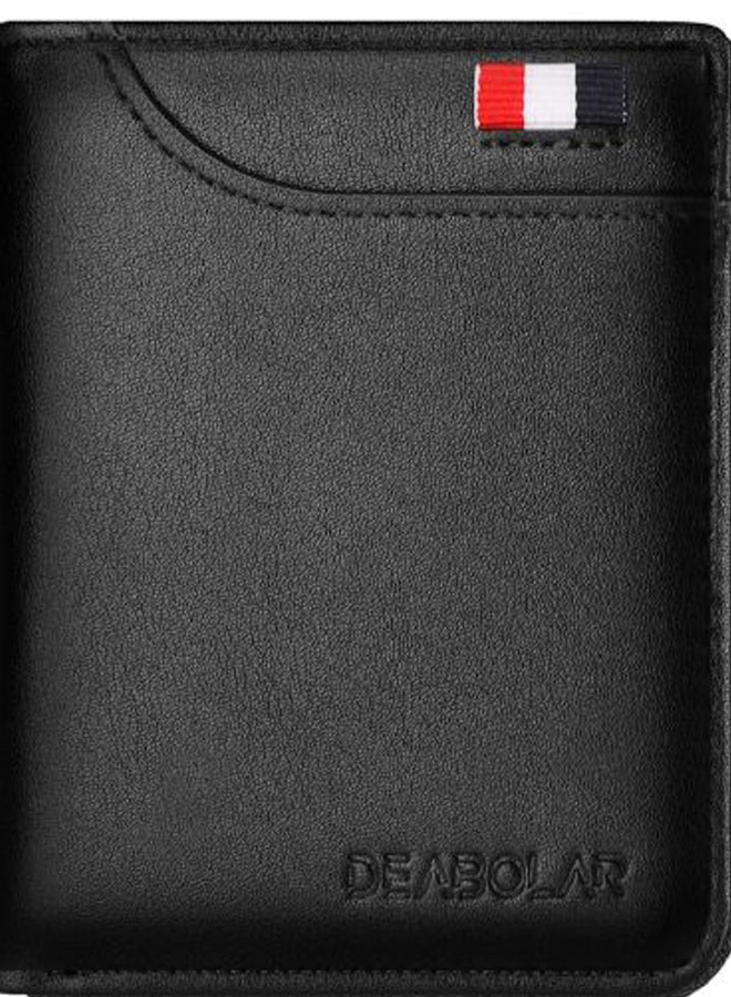 Deabolar Retro Style Fashionable Wallet Black - Image 3