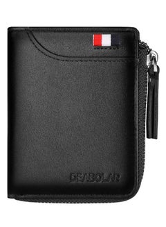 Deabolar Retro Style Fashionable Wallet Black  - Image 1
