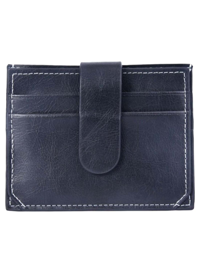 2-Fold Multi-Layer Anti Theft Casual Wallet Black