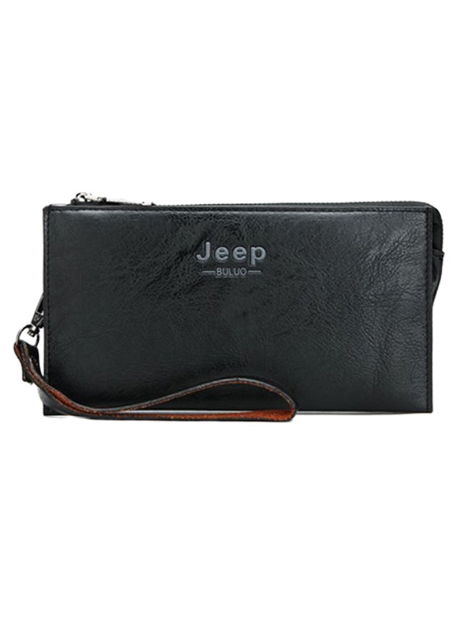 Vintage Brief Design Casual Style Clutch Black - Image 1