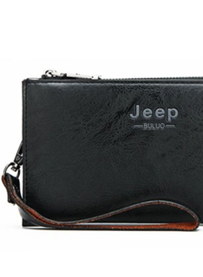 Vintage Brief Design Casual Style Clutch Black - Image 2