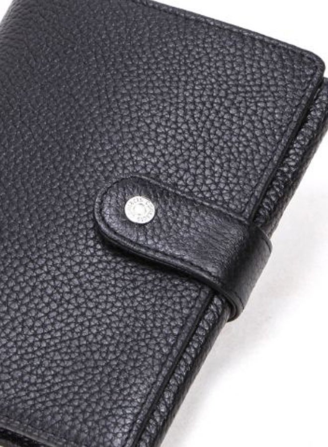 Generic 3-Fold Vintage Casual Card Holder Wallet Black  - Image 3