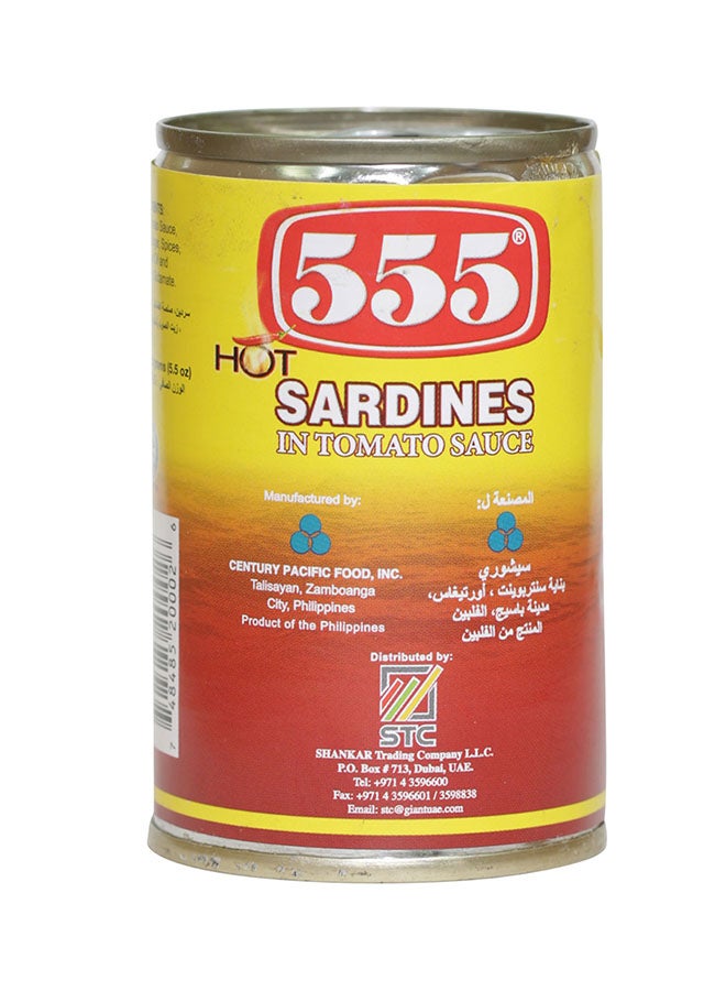 555 سردين حار بصلصة الطماطم 155جرام  - Image 2