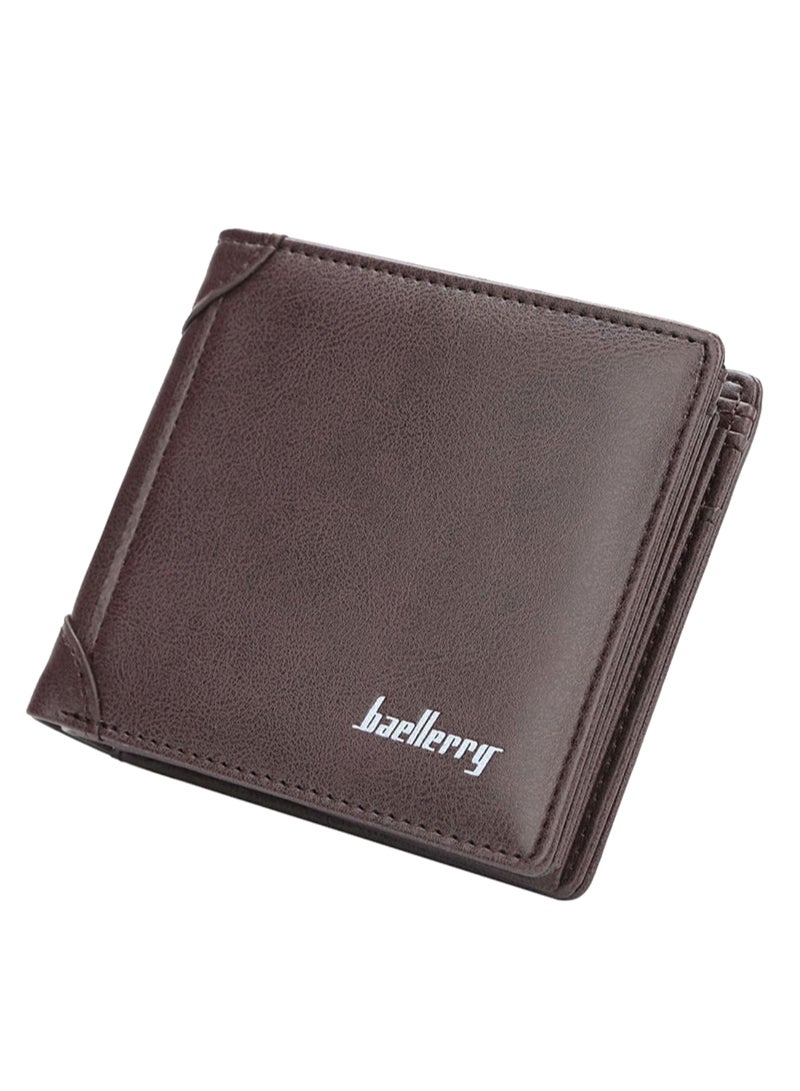 baellerry Bifold Trendy Wallet Brown - Image 1