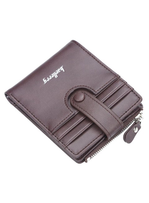 Bifold Multi-Layer Anti-Theft Wallet Brown