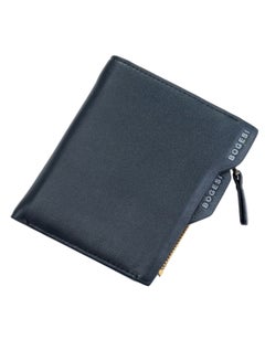 BOGESI Bifold Lightweight Zipper Wallet Blue  - Image 1