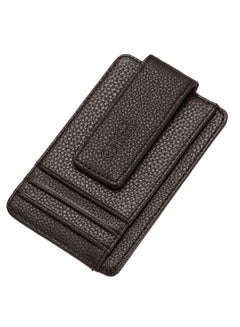 Generic Bifold Multi-Layer Anti-Theft Wallet Brown  - Image 1
