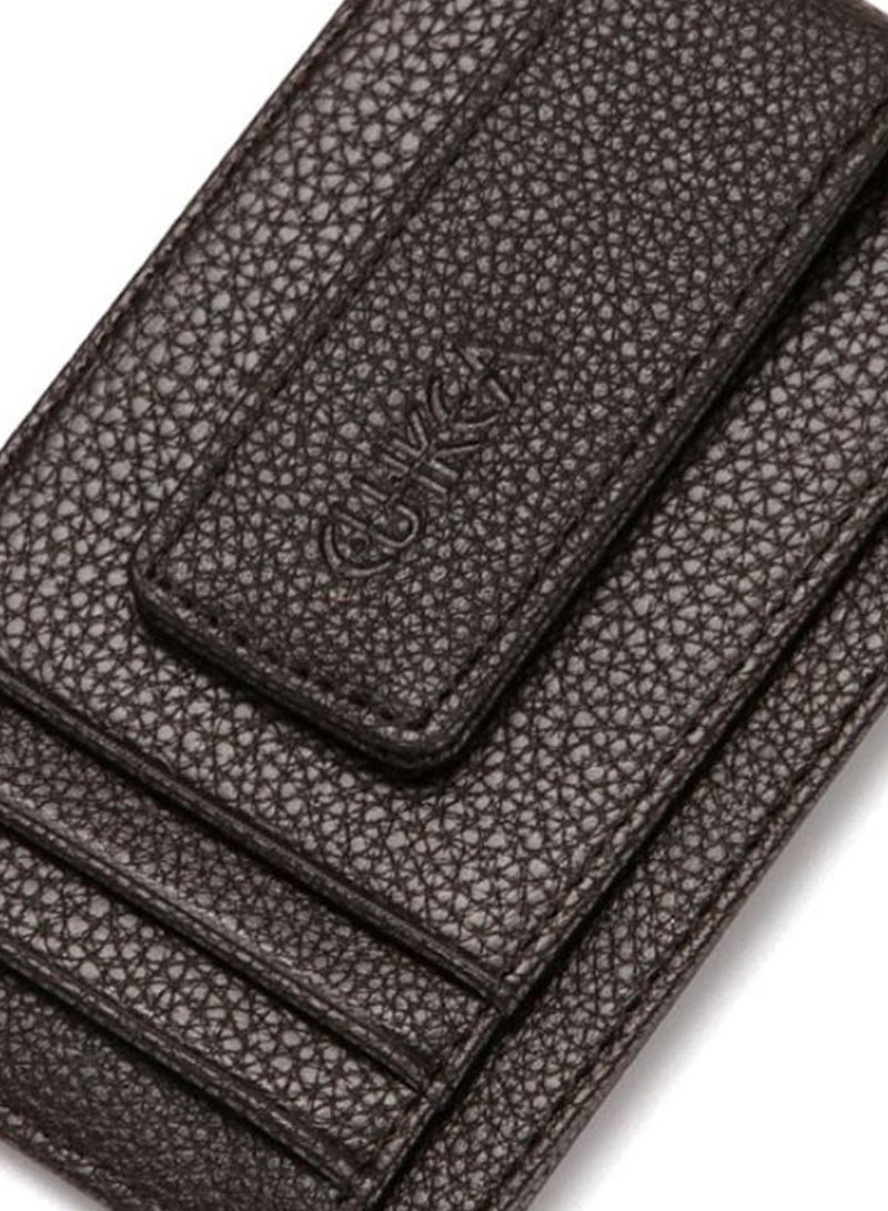 Bifold Multi-Layer Anti-Theft Wallet Brown