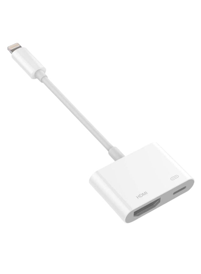 Eworld Lighting To HDMI Digital AV Adapter White  - Image 1