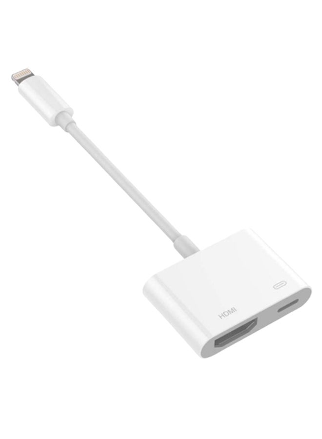 Eworld Lighting To HDMI Digital AV Adapter White - Image 1