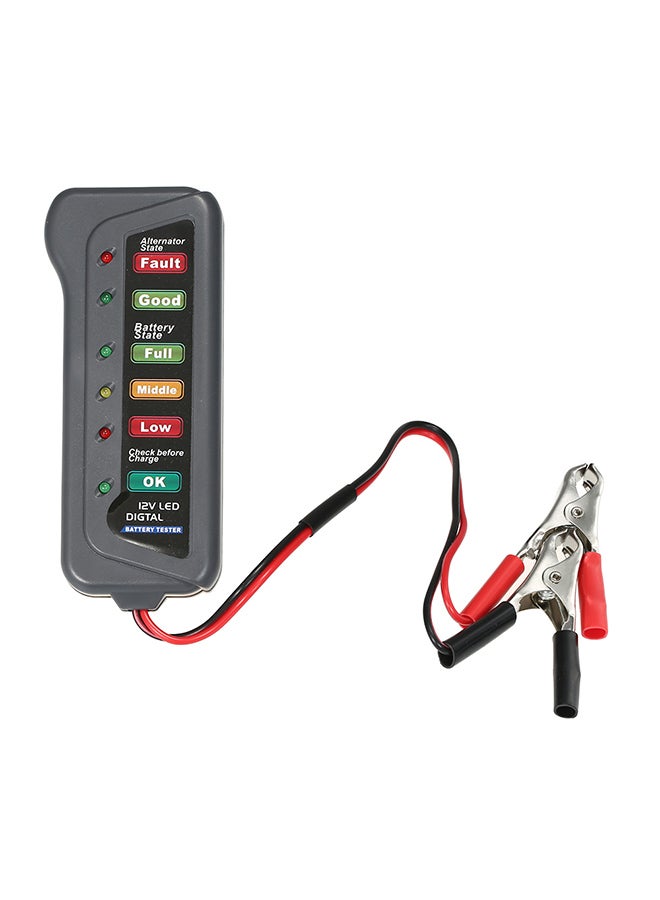 Generic 6-LED Display Digital Battery Tester  - Image 1
