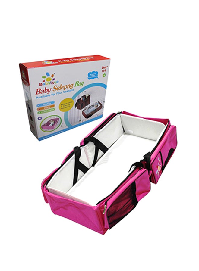 Multipurpose Sleeping Bag nylon Pink 59x32cm  - Image 2