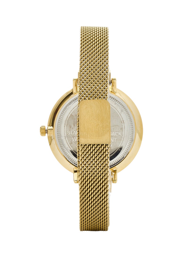 MERAJ girls Alloy Analog Wrist Watch WEAR10018GPC - Image 3