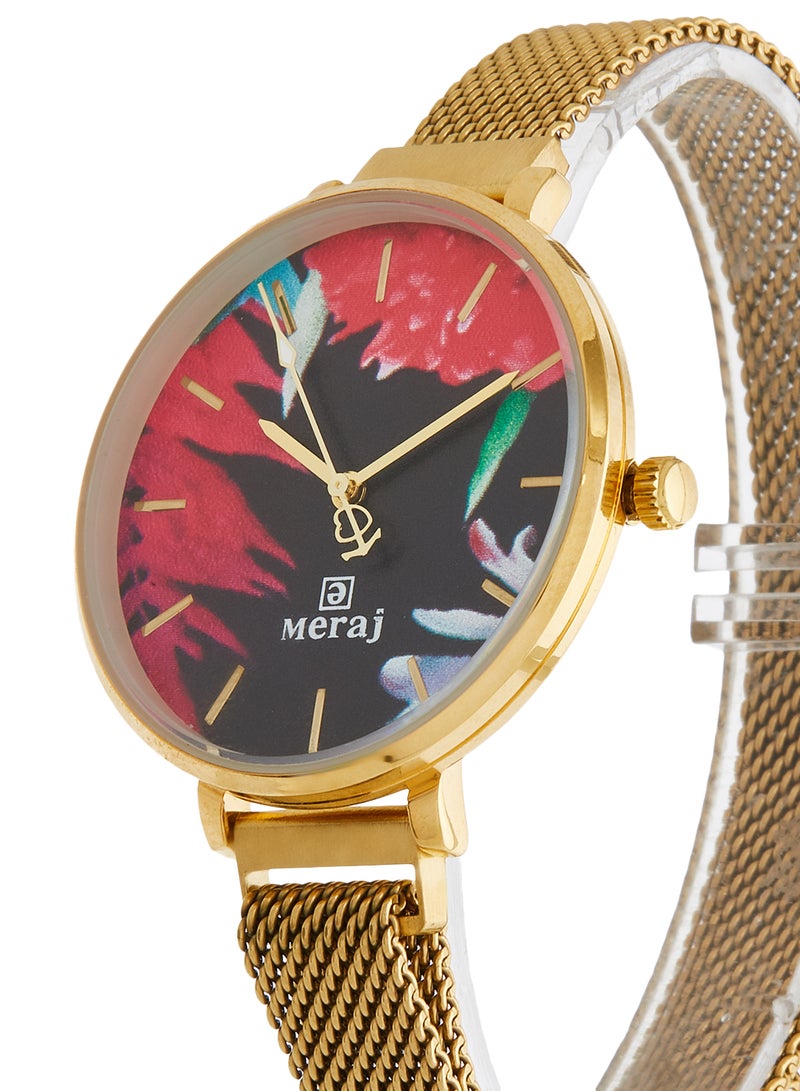 MERAJ - girls Alloy Analog Wrist Watch WEAR10018GPB - Image 1