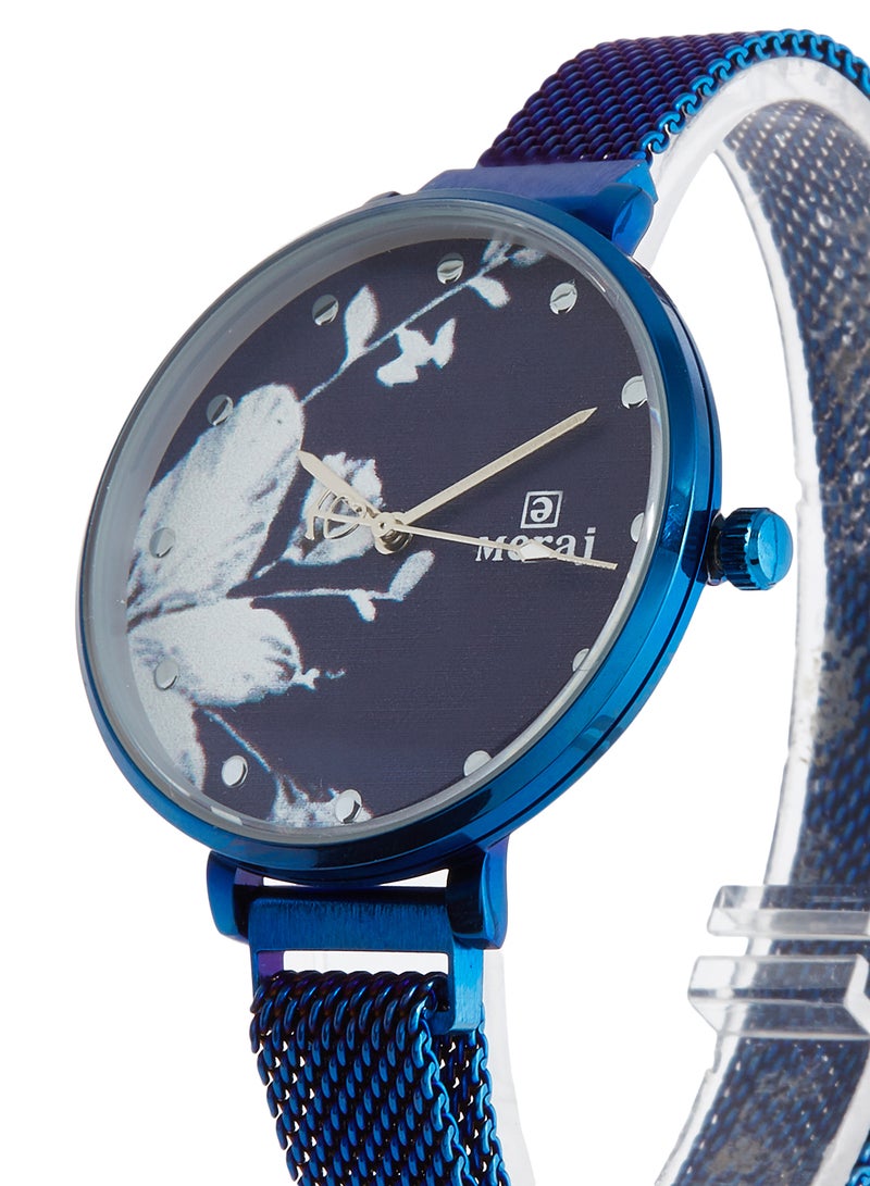 MERAJ - Girls' Alloy Analog Wrist Watch WEAR10018BLU - Image 1
