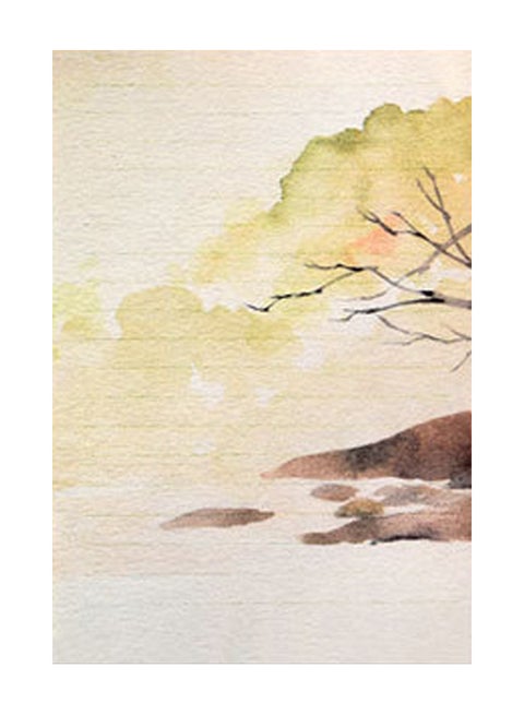 8-Piece Poetic Writing Horizontal Line Paper Set
