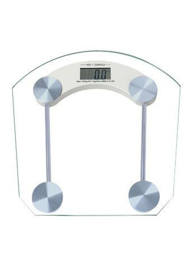 Digital Weight Scale Clear/White