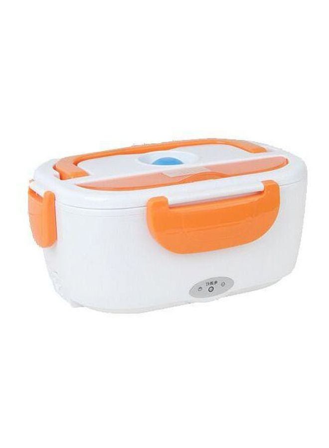 Electric Heating Lunch Box White/Orange/Green