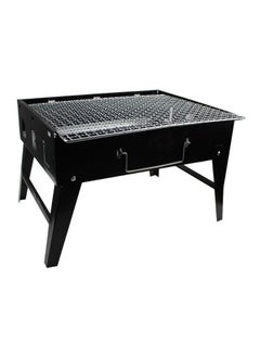 Generic Portable Charcoal Barbeque Grill Black 35x27x20cm  - Image 1