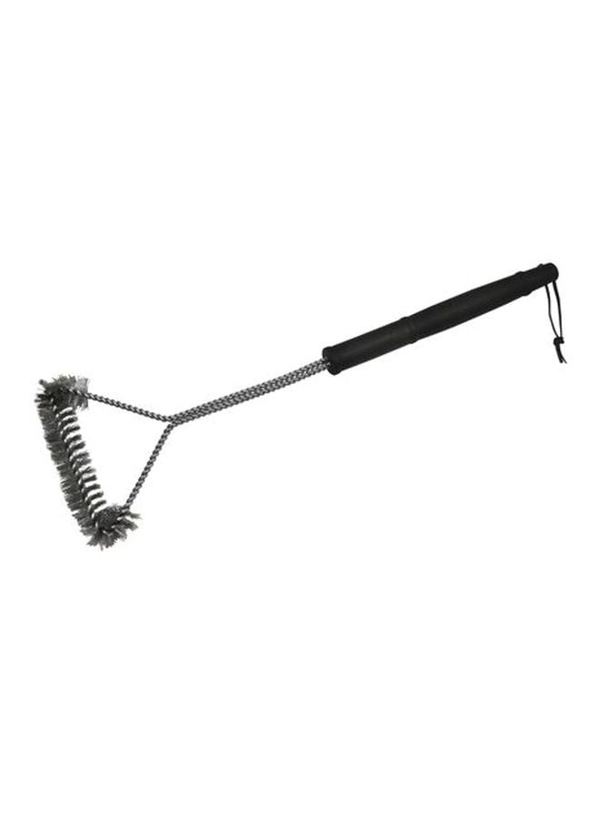 GrillPro - Extra Wide Grill Brush Black/Silver - Image 1