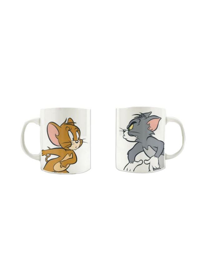 PrinTech Printed Ceramic Mug White/Brown One Size  - Image 2