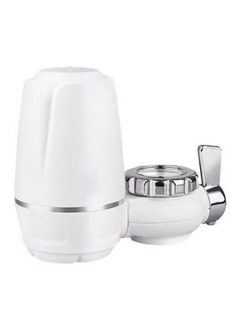 Ceramic Faucet Water Filter White/Silver