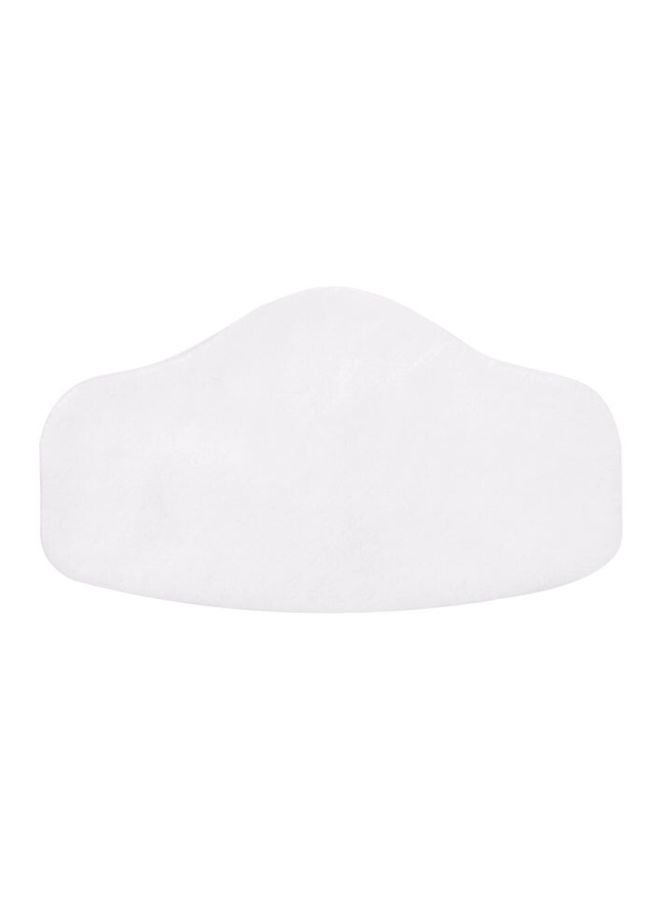 3M 10-Piece Anti Dust Mask Filter White 11x3x5centimeter - Image 2
