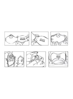 3M 10-Piece Face Mask Filter White 45grams  - Image 5