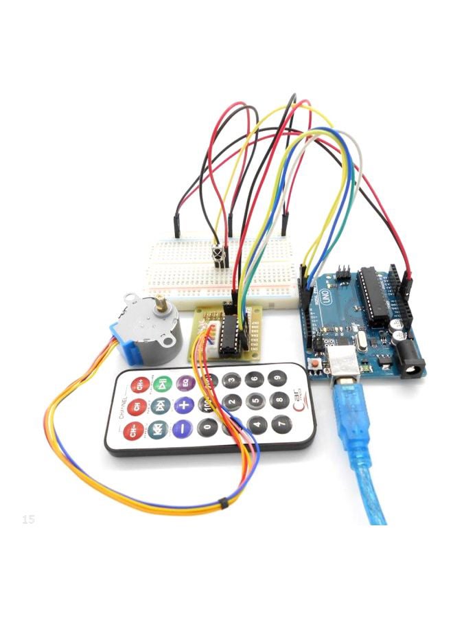 Generic - Starter Learning Kit For Arduino UNO R3 LCD1602 Servo Processing Blue/Black/Green 32x6x16centimeter - Image 1