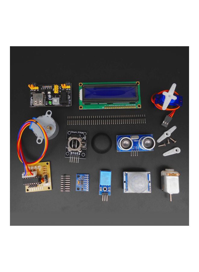 Generic - Starter Learning Kit For Arduino UNO R3 LCD1602 Servo Processing Blue/Black/Green 32x6x16centimeter - Image 1
