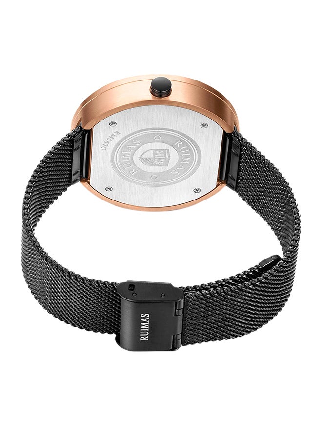RUIMAS Men's Stainless Steel Analog Wrist Watch RS567GREBK-1N0 - Image 2