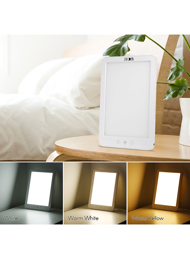 Decdeal Therapy Table Lamp With Accessories White 20.5 x 15.4 x 3.5cm - Image 3