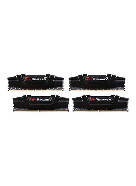 4-Piece Ripjaws V DDR4 PC4 25600 RAM For Intel Z170 Platform