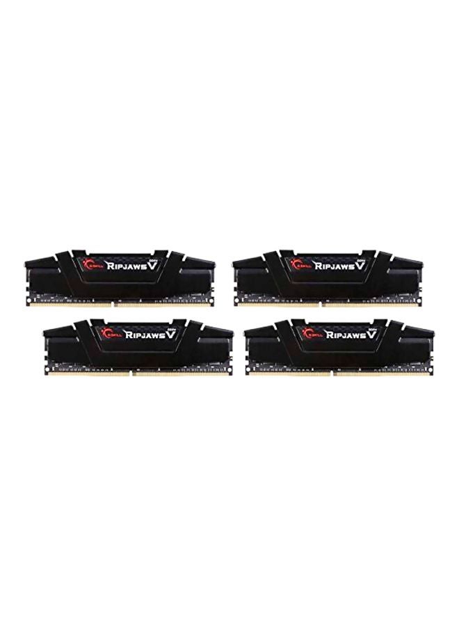 4-Piece Ripjaws V DDR4 PC4 25600 RAM For Intel Z170 Platform