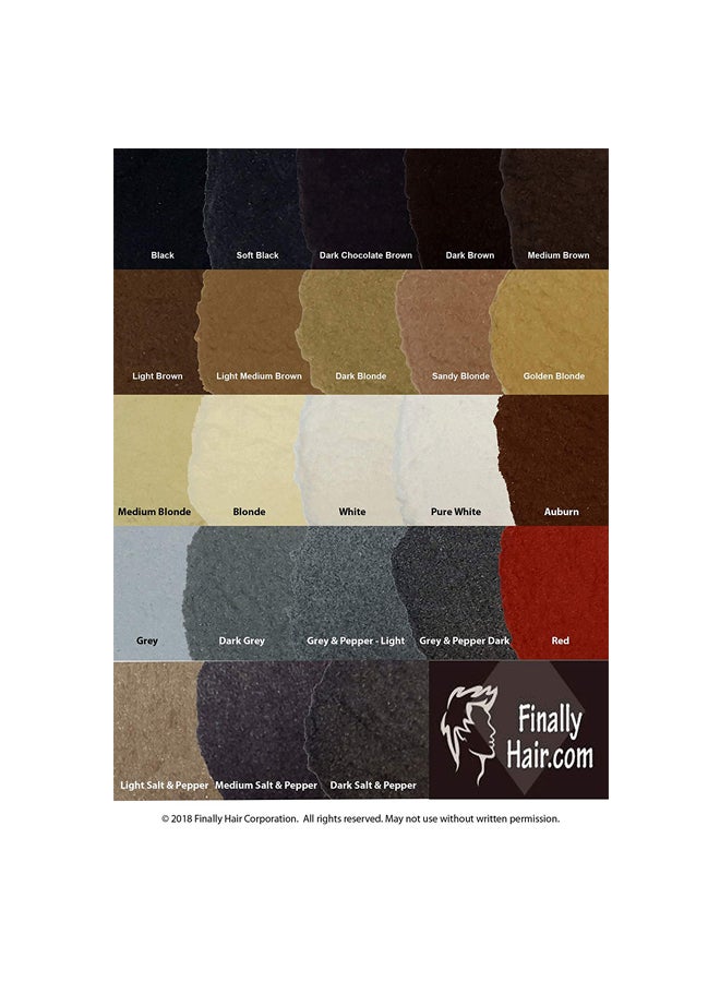 Finally Hair Premium Hair Loss Concealer Black 56grams - Image 2