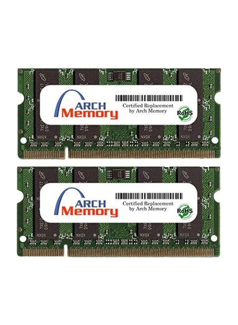 2-Piece SODIMM DDR2 RAM For Asus Eee PC 1201N-PU17-BK