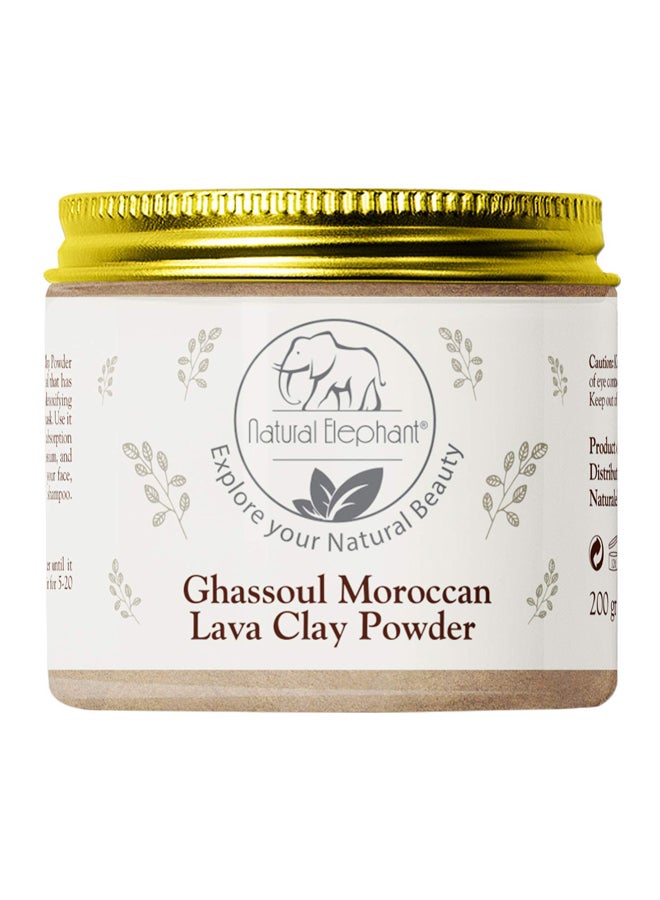 Ghassoul Moroccan Lava Clay Powder 200grams - v1569323141/N29291496A_1