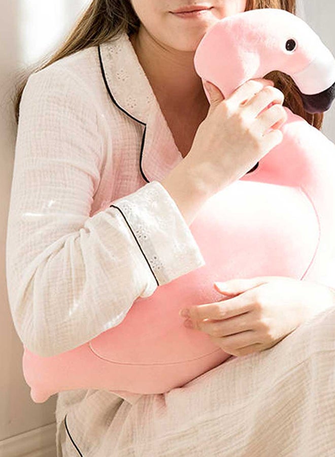 Flamingo Shaped Soft Pillow Blanket cotton Pink 110x180cm  - Image 4