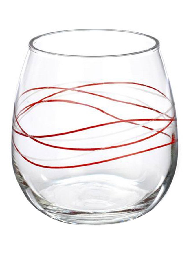 ديكافر طقم أكواب زجاجية للمشروبات مكون من 3 قطع متعدد الألوان 300ملليلتر - Image 4