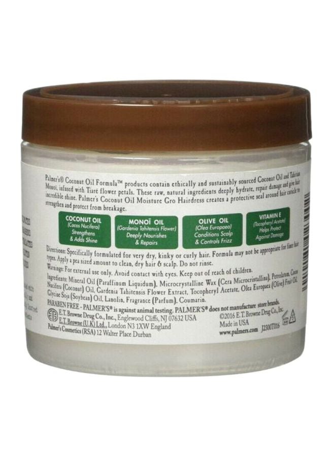 PALMER'S - Pack Of 2 Coconut Oil Moisture Gro Hairdress 150grams - Image 1